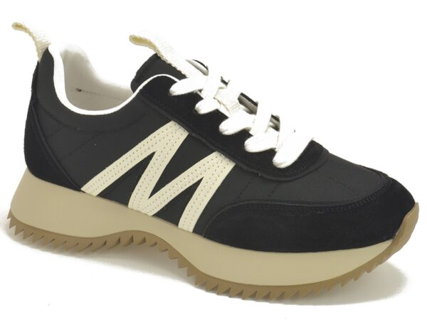 7379bd6e9bcb155dd265defdcf33026c957682f9 Czarne skórzane sneakersy damskie Vinceza 41490