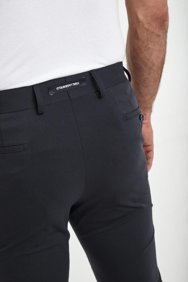 Spodnie męskie w kant KARL LAGERFELD