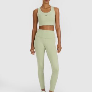 4F Biustonosz treningowy z niskim wsparciem - zielony