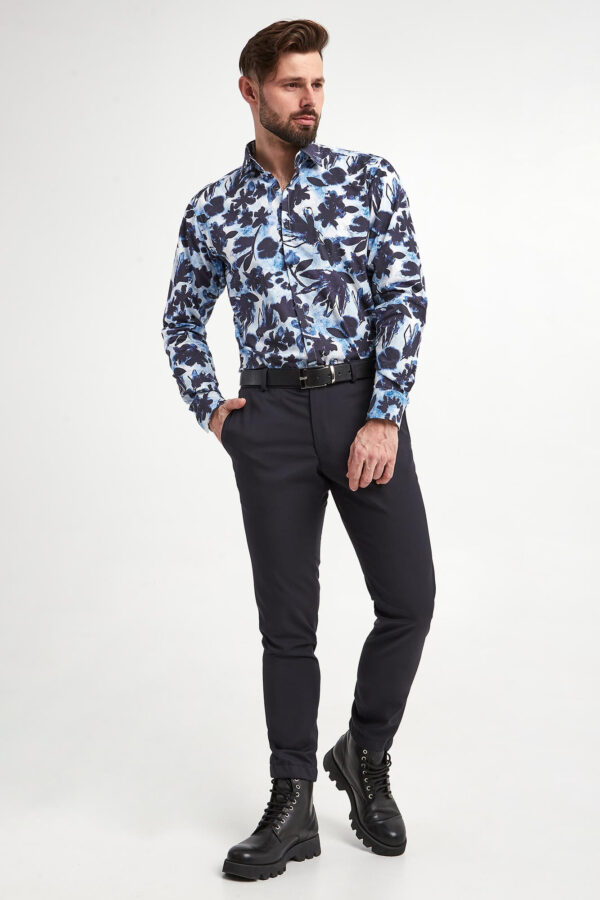 Koszula męska popelinowa KARL LAGERFELD