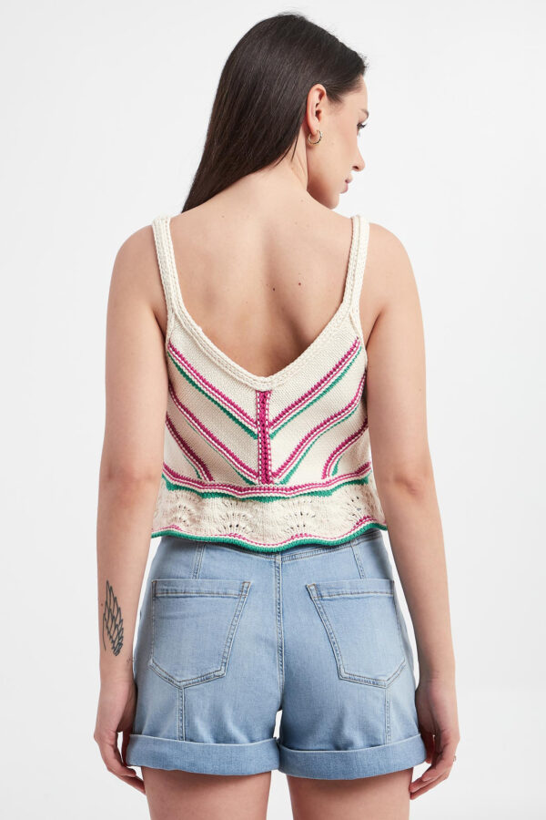 Top damski szydełkowy Helois BA&SH