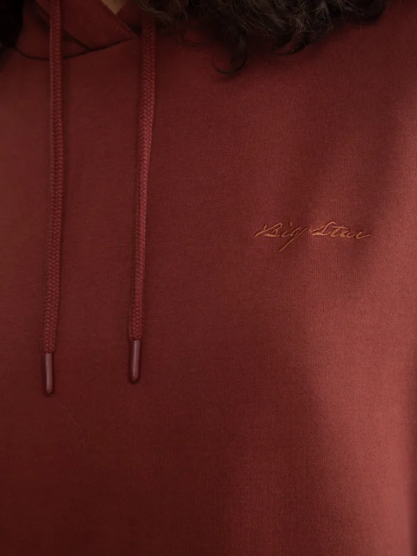 Bluza damska z kapturem bordowa Megan 604/ Foxie 604