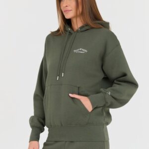 JUICY COUTURE Zielona damska bluza Recycled Queenie Hoodie