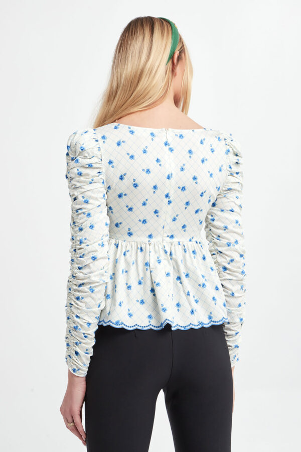 Bluzka damska w kwiaty NOTES DU NORD