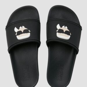 KARL LAGERFELD Czarne męskie klapki KONDO Karl NFT