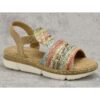 Kolorowe sandały damskie Evento 35-8828