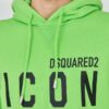 DSQUARED2 Zielona męska bluza Sweatshirt