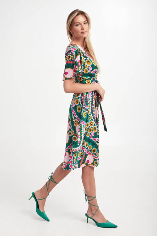 Sukienka w kwiaty Dizzy WEEKEND MAX MARA