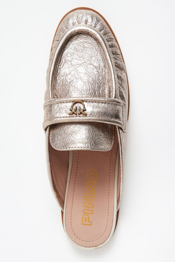 Klapki damskie skórzane PINKO