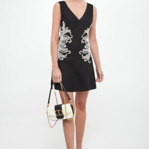 Sukienka lniana mini TWINSET U&B