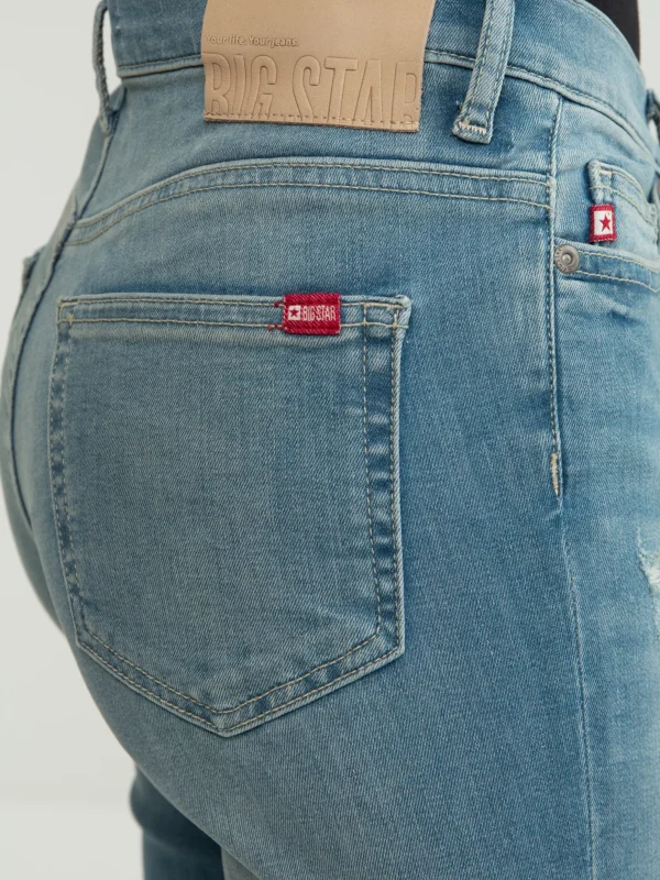 Jeansy damskie skinny niebieskie Adela 172