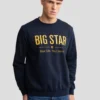 Bluza męska z logo BIG STAR granatowa Setor 403