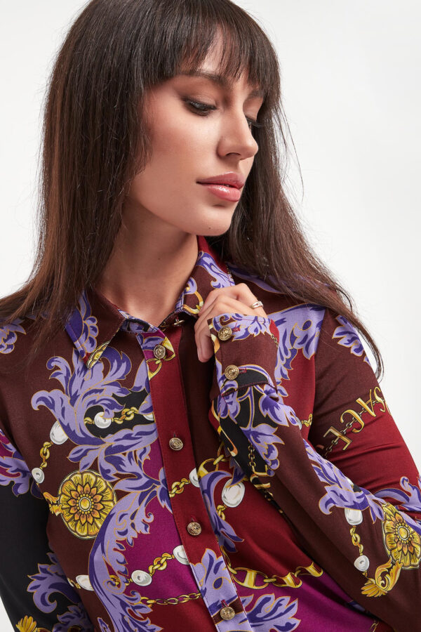 Koszula damska z logo VERSACE JEANS COUTURE