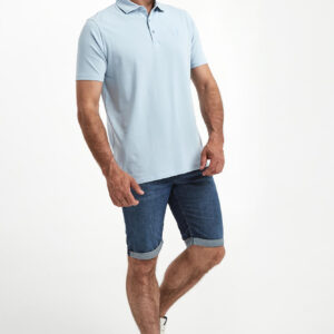 Polo męskie z logo KARL LAGERFELD