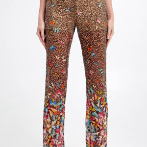 Spodnie jedwabne BLUGIRL BLUMARINE