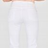 7 FOR ALL MANKIND Białe jeansy damskie Roxanne Ankle