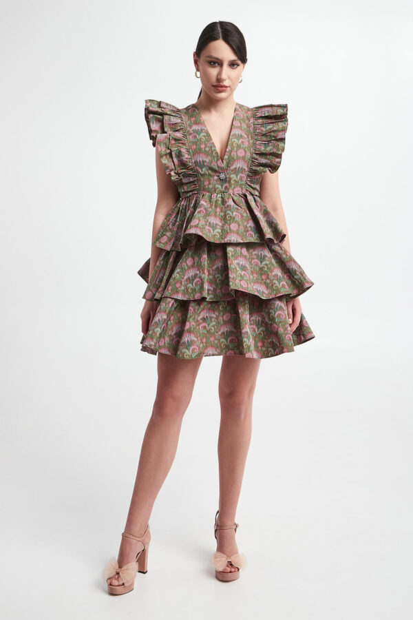 Sukienka z falbanami CUSTOMMADE