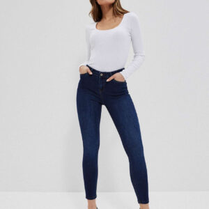 89b4afa670d6db3b3b00a72125107a0b500934fa Jeansy skinny push up granatowe