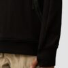 C.P. COMPANY Czarna męska bluza z kapturem Sweat Hooded
