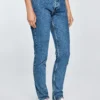 Jeansy damskie z kolekcji Authentic niebieskie Authentic 400