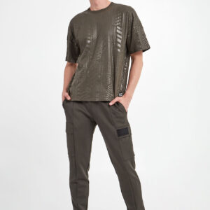 T-shirt logowany EA7 EMPORIO ARMANI