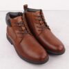 Skórzane botki trzewiki męskie ocieplane brązowe T.Sokolski Z24-81