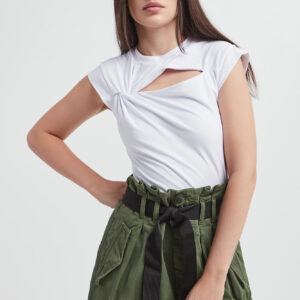 T-shirt damski Tropici PINKO