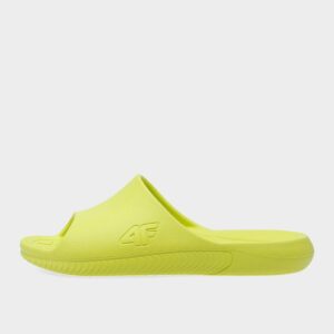 4F Klapki męskie - żółte