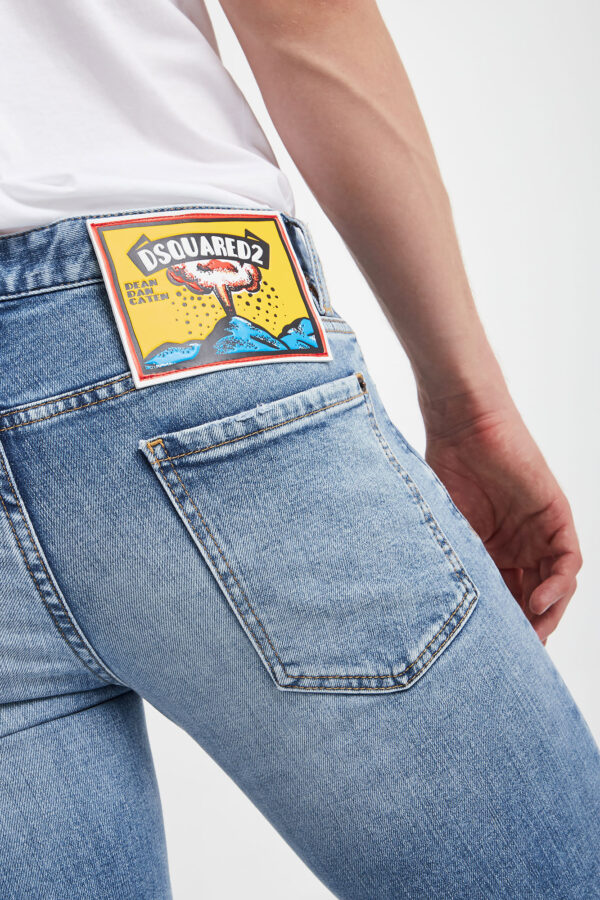 9336847ed6b587e177e1972f2d8296efac2354a4 Jeansy męskie Slim Jean DSQUARED2