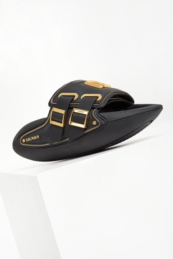 943fad2bb67229b59d7553e859a44ea79b4f8a37 Klapki męskie skórzane BALMAIN