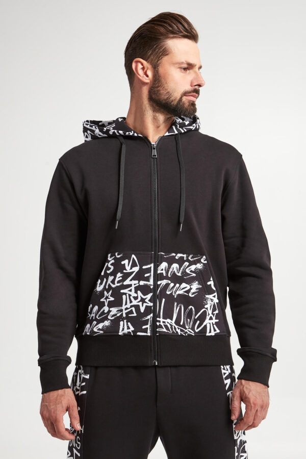 966ce468799ac95005baf408dd27638fa58f1cd9 Bluza męska z kapturem VERSACE JEANS COUTURE