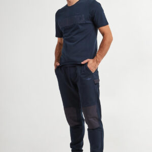 T-shirt męski z logo AERONAUTICA MILITARE