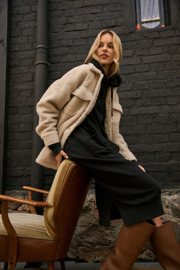 Sukienka bluza oversize