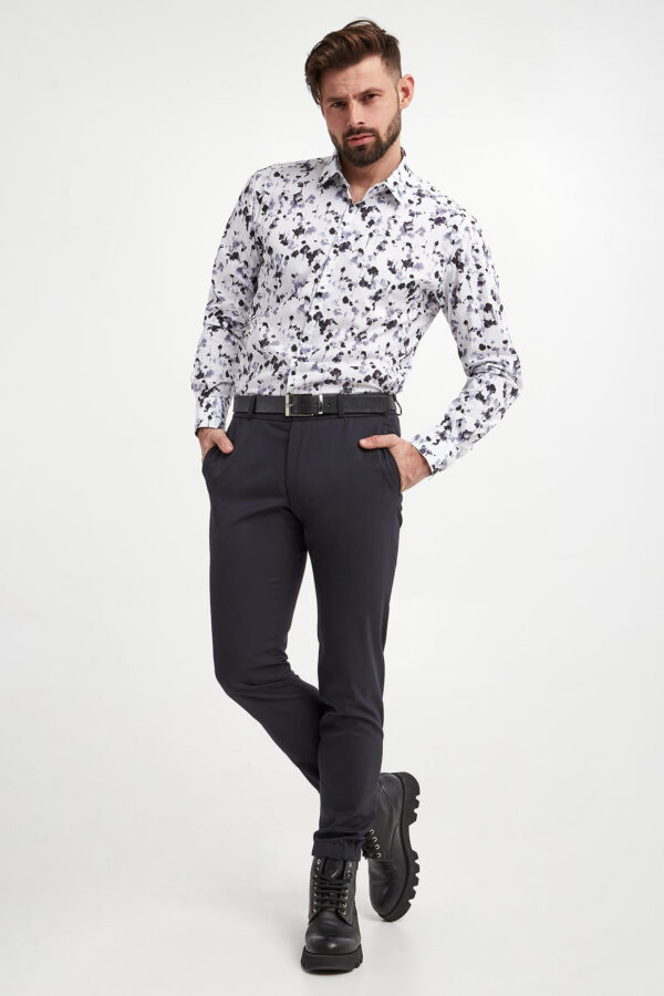 Koszula męska popelinowa KARL LAGERFELD