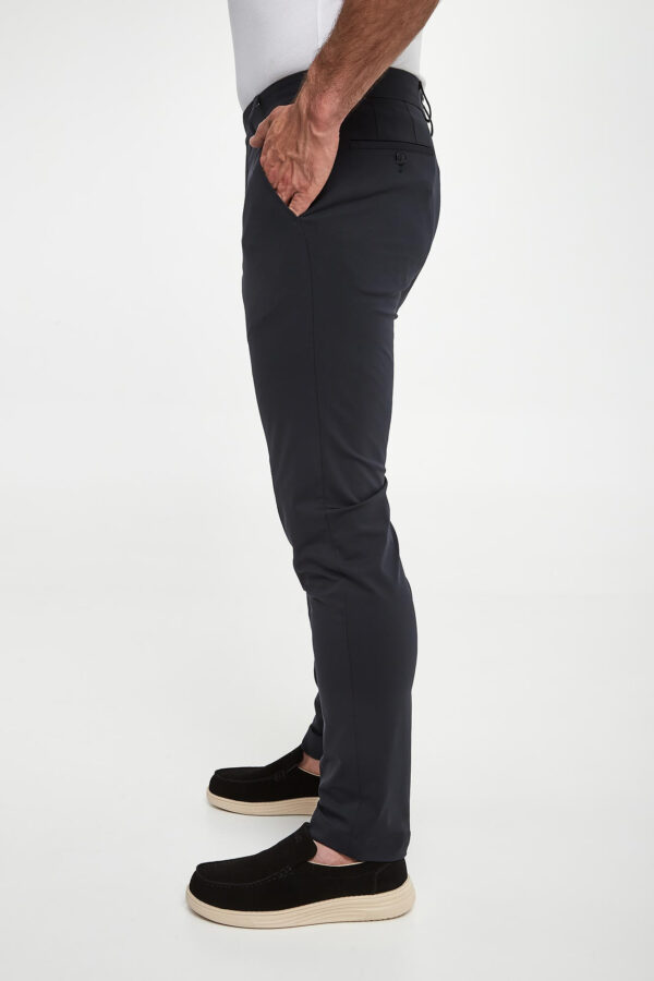 Spodnie męskie w kant KARL LAGERFELD