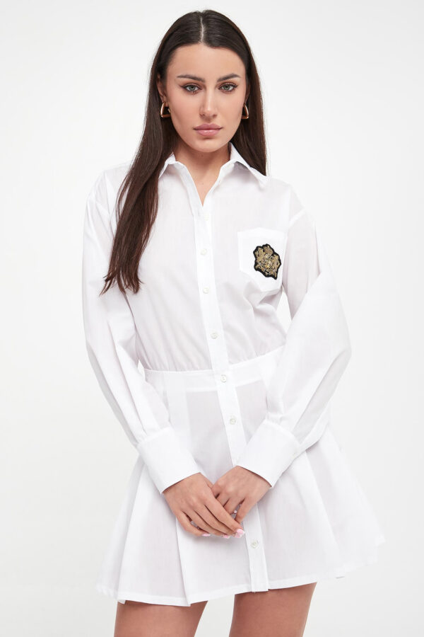 Sukienka koszulowa mini ERMANNO FIRENZE