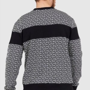 BALMAIN Bluza męska w monogram Balmain