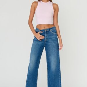 7 FOR ALL MANKIND Granatowe jeansy damskie Zoey Explorer
