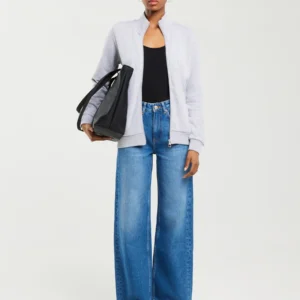 Bluza damska ze stójką szara Chita 901