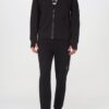 C.P. COMPANY Czarna męska bluza Hooded Open