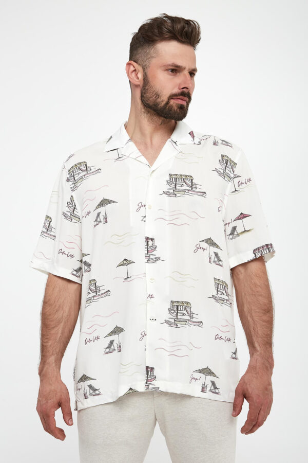 Koszula męska z krótkim rękawem Kawai JOOP!