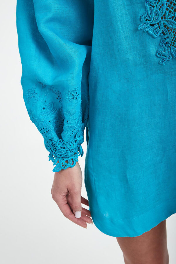 Tunika lniana ERMANNO SCERVINO LIFE