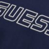 GUESS Granatowa męska bluza z lampasami Arlo Cn