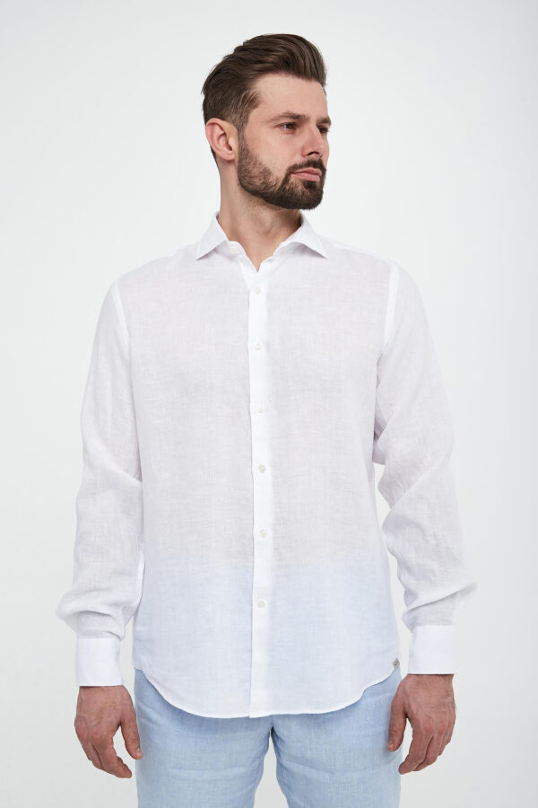 Koszula męska lniana PAUL&SHARK