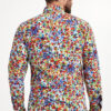 Koszula męska w kwiaty DSQUARED2