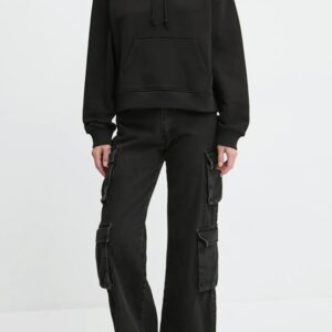 TOMMY JEANS Czarna damska bluza