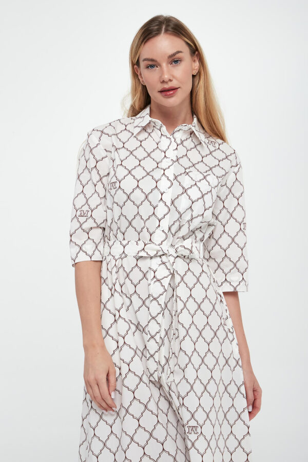 Sukienka midi Daniel MAX MARA BEACHWEAR