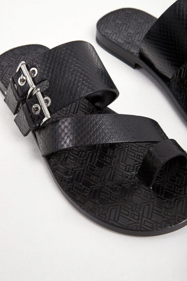 Klapki męskie skórzane LES HOMME