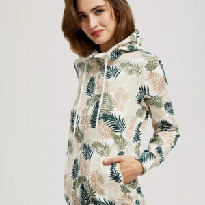 Bluza z kapturem i nadrukie