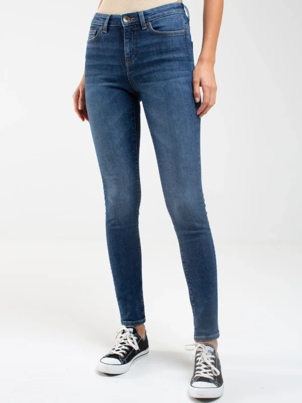 Jeansy damskie skinny granatowe Adela 512
